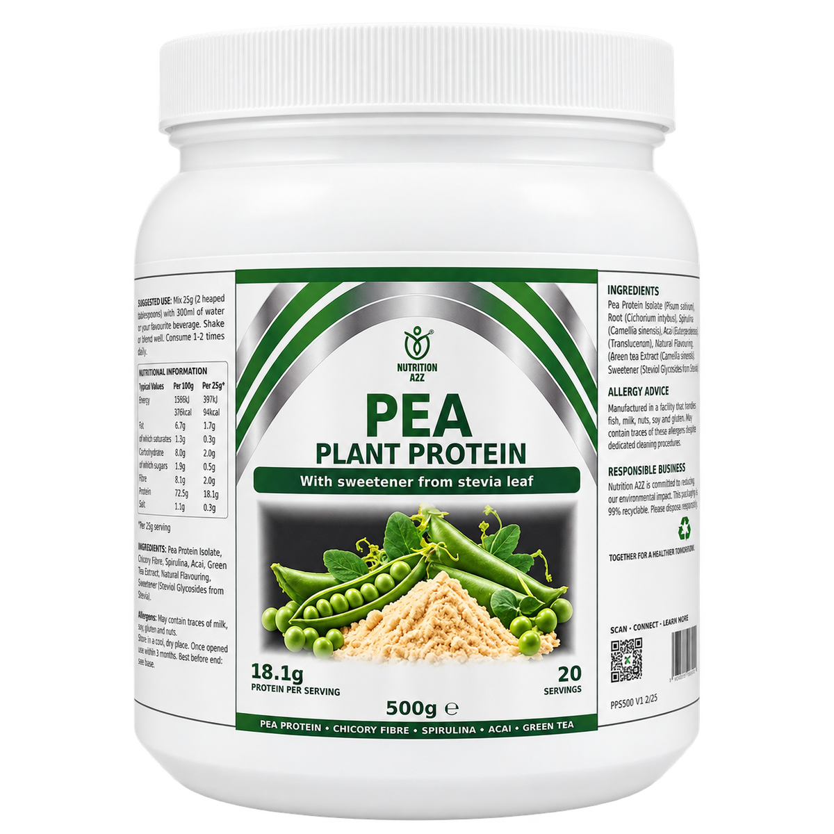 Pea Protein: Plant-Based Protein, Amino Acids and Muscle Support