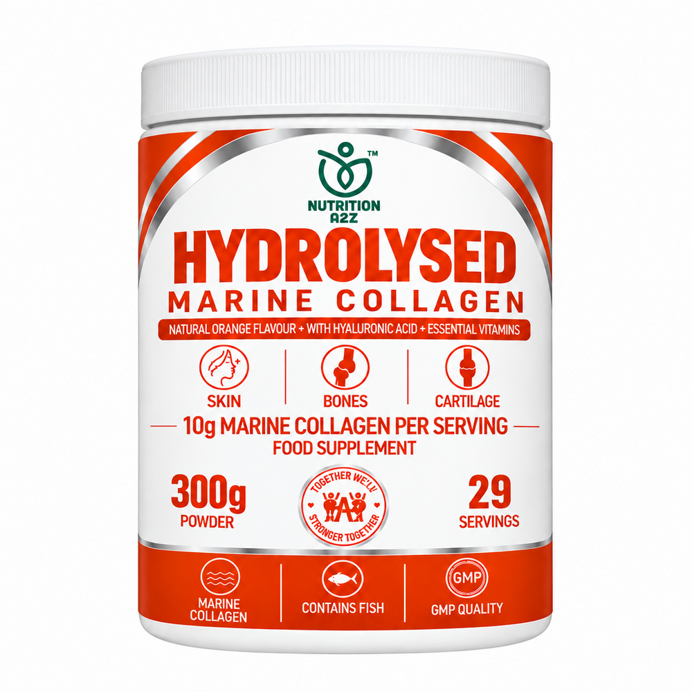Hydrolysed Marine Collagen Powder - Orange - 300g