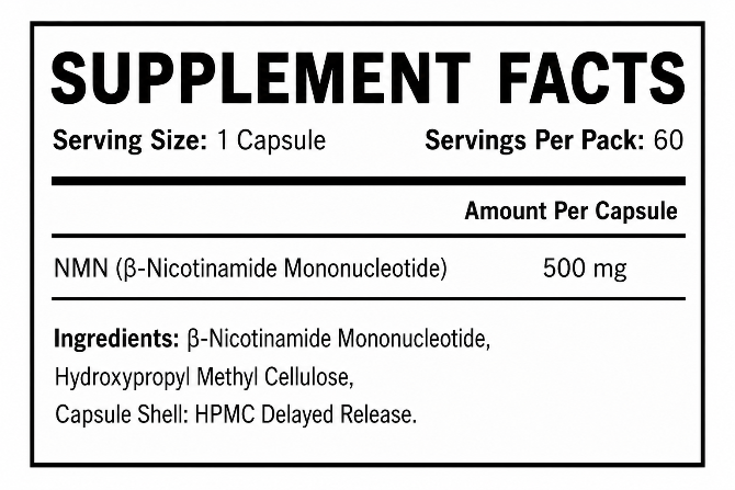 NMN Formula