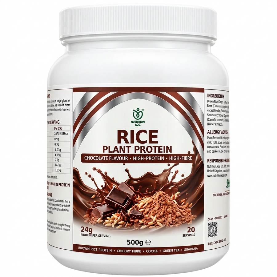 Rice Protein Powder – Chocolate – 500g